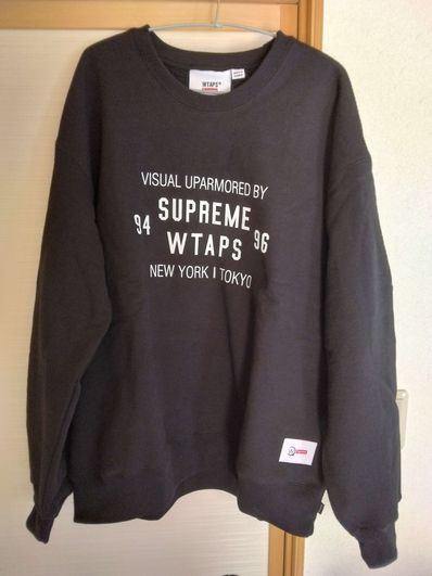 Supreme / WTAPS Crewneck "Black" 21274SPD-CSM03S