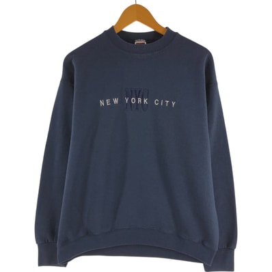 古着 90~00年代 フルーツオブザルーム FRUIT OF THE LOOM プリントスウェットシャツ トレーナー メンズL相当 ヴィンテージ/eaa534328