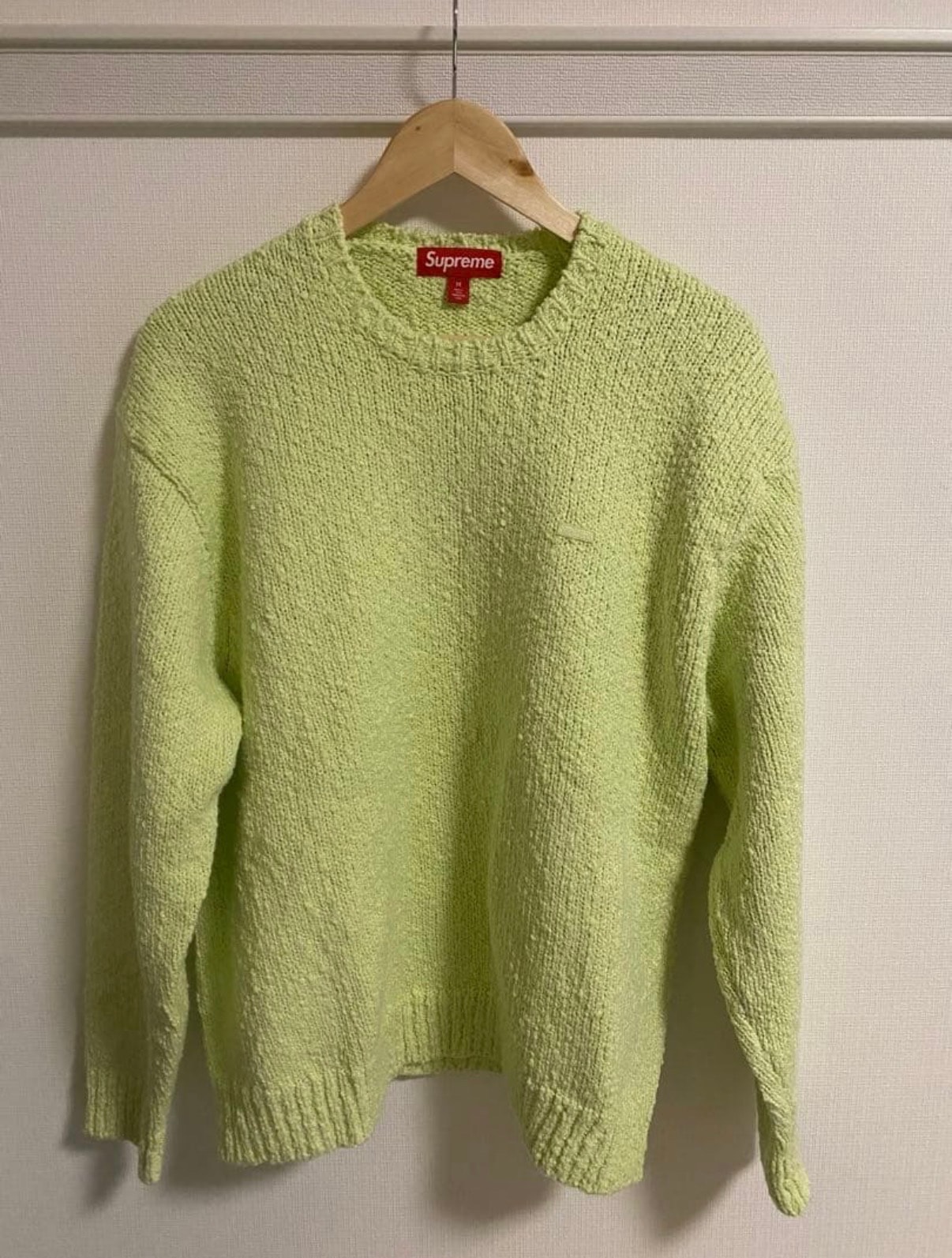 Supreme Overdyed Raised Sweater 