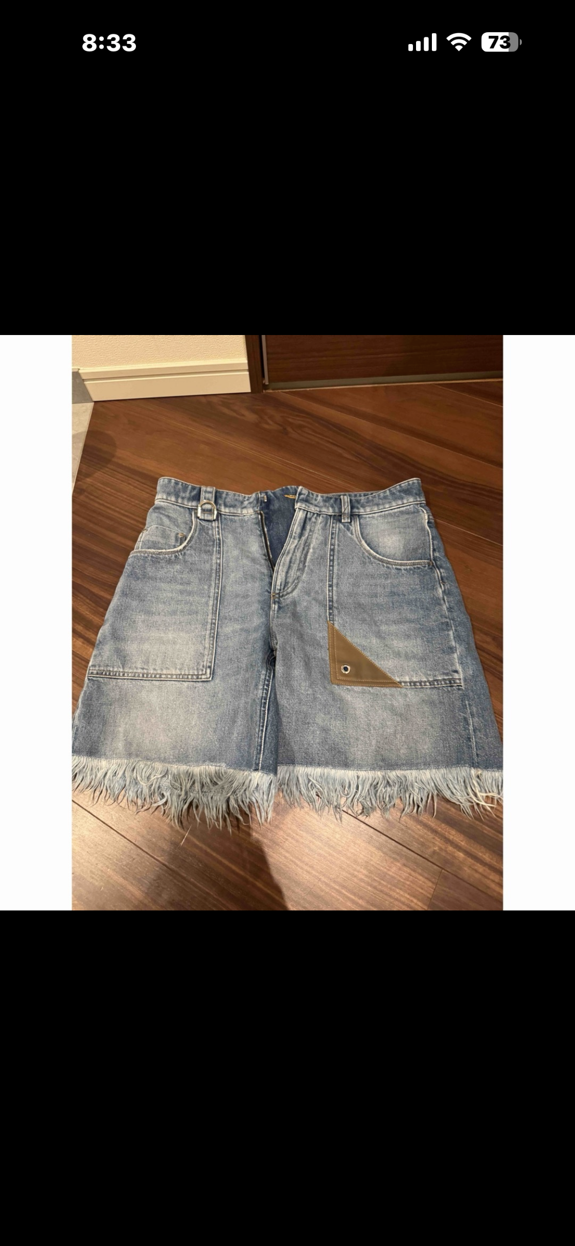 FENDI フェンディ ハーフパンツ デニム パンツ デニムハーフパンツ ハーパン