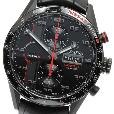 ☆美品 タグホイヤー カレラ 日産ニスモ限定モデル メンズ 【中古】