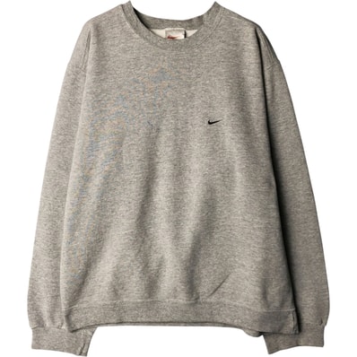 古着 ナイキ NIKE ワンポイントロゴスウェットシャツ トレーナー メンズL相当 ヴィンテージ/eaa587336