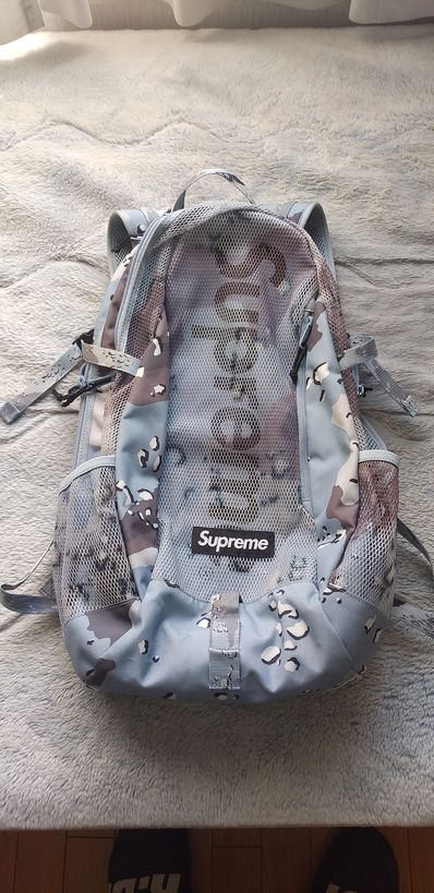 Supreme 20SS Backpack "Camo Blue"