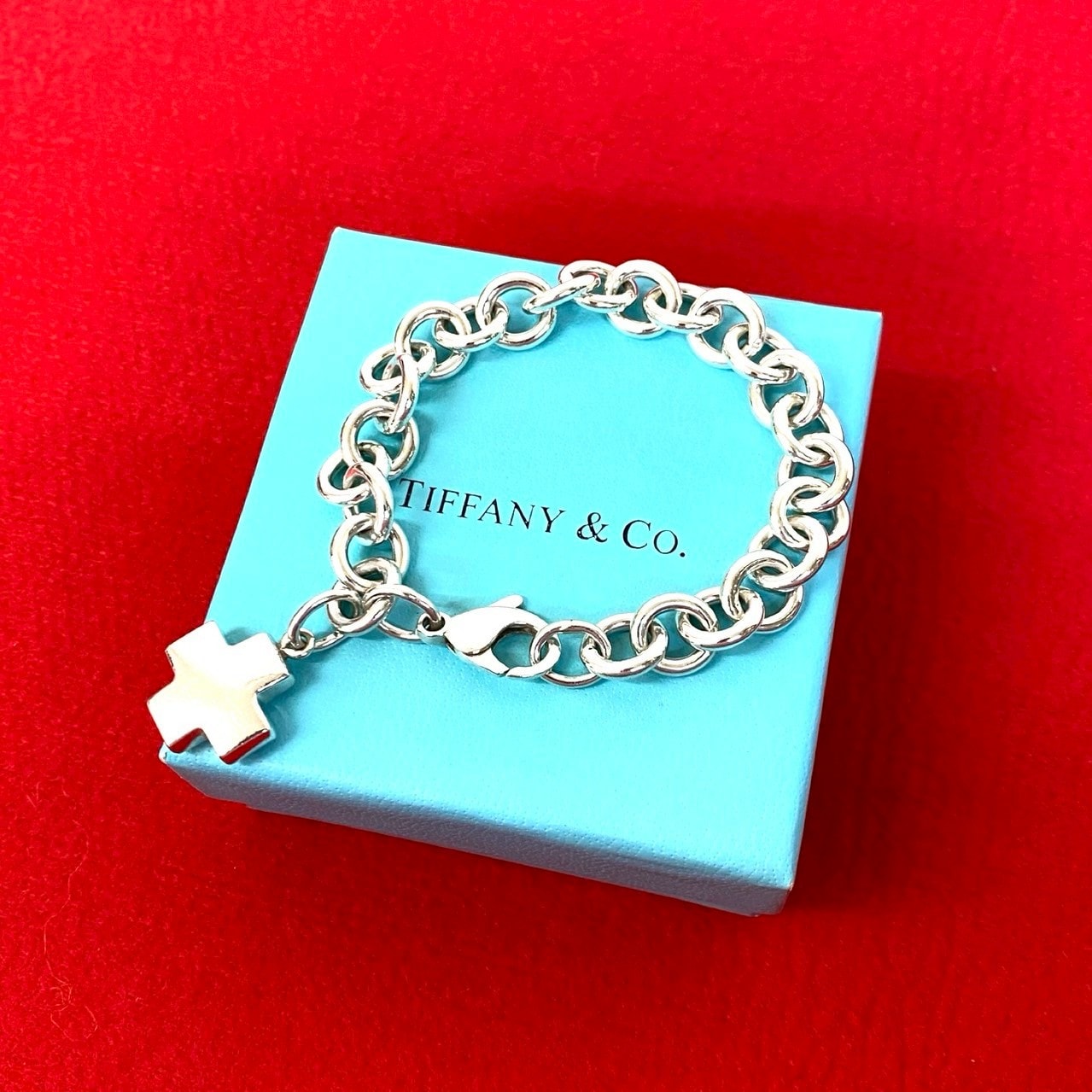 B (目立った傷や汚れなし)】TIFFANY&Co. ティファニー ローマン クロス