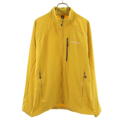 mont-bell モンベル ノマド ジャケット XL イエロー 裏起毛 アウトドア