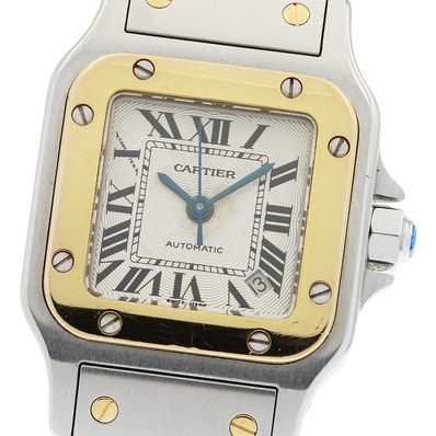 カルティエ サントスガルべSM W20057C4 レディース 【中古】