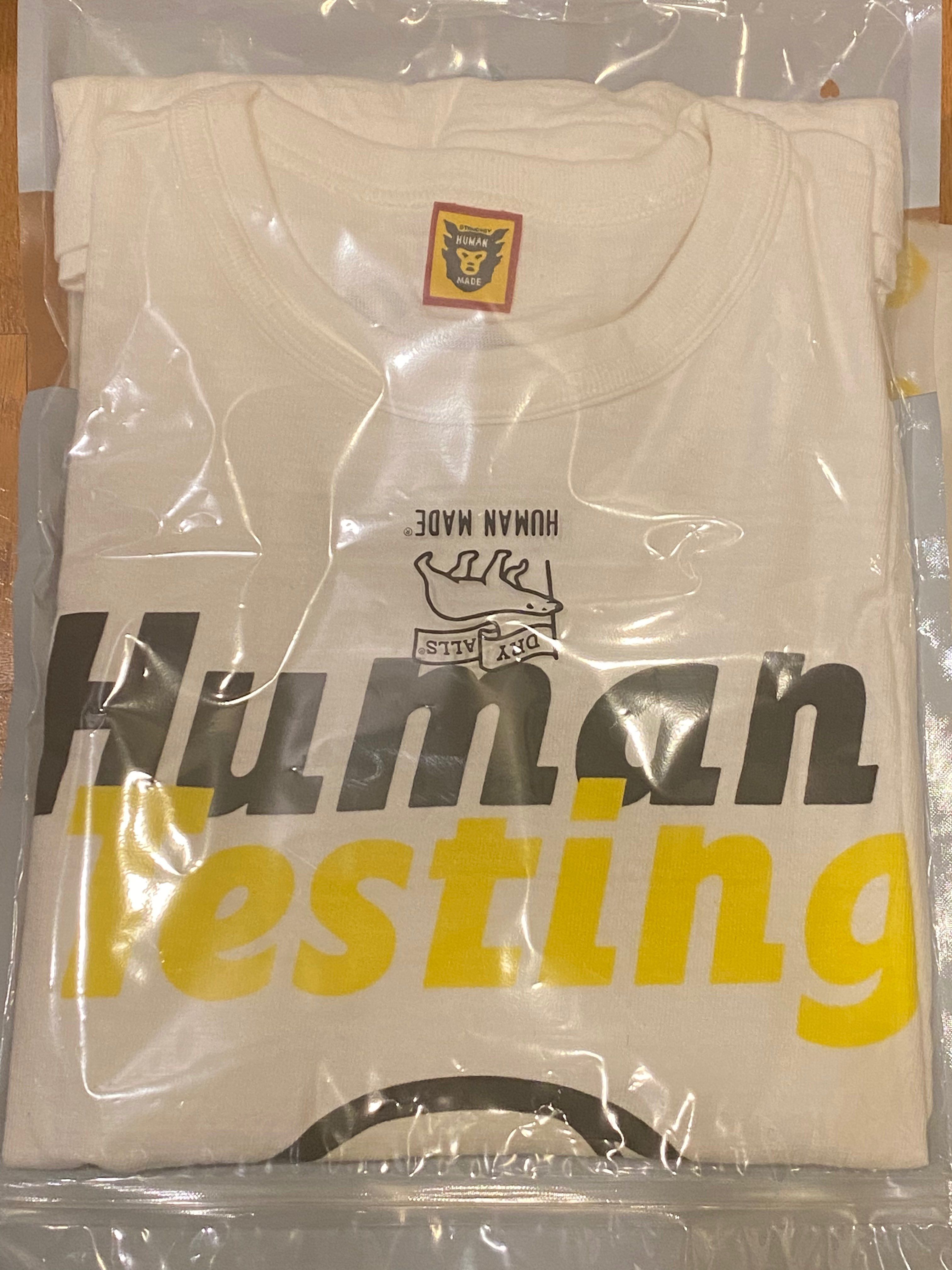 HUMAN MADE A$AP Rocky HUMAN TESTING T-SHIRT "White"
