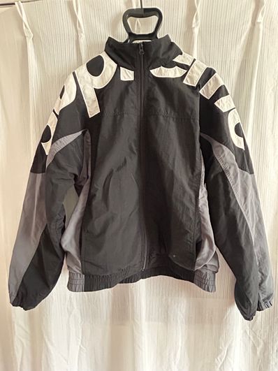 Supreme Shoulder Logo Track Jacket "Black"