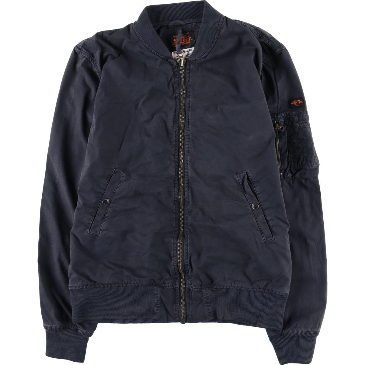 古着 ショット SCHOTT ARMY TYPE-U ミリタリー フライトジャケット メンズXL相当/eaa618282