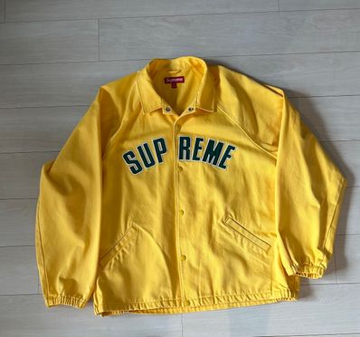 Supreme ARC Denim Coaches Jacket "Yellow"