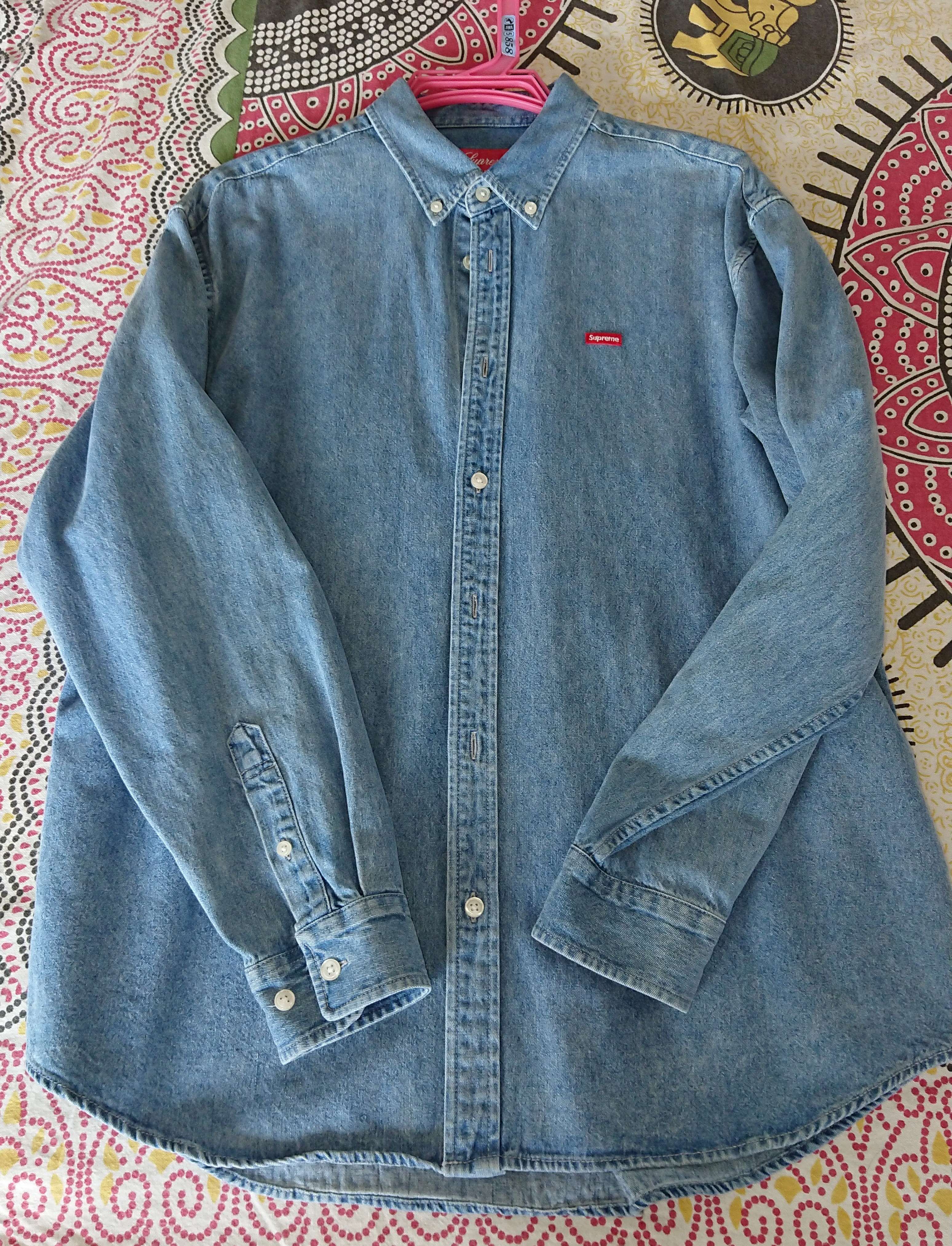 Supreme Small Box Shirt "Denim" (22SS)