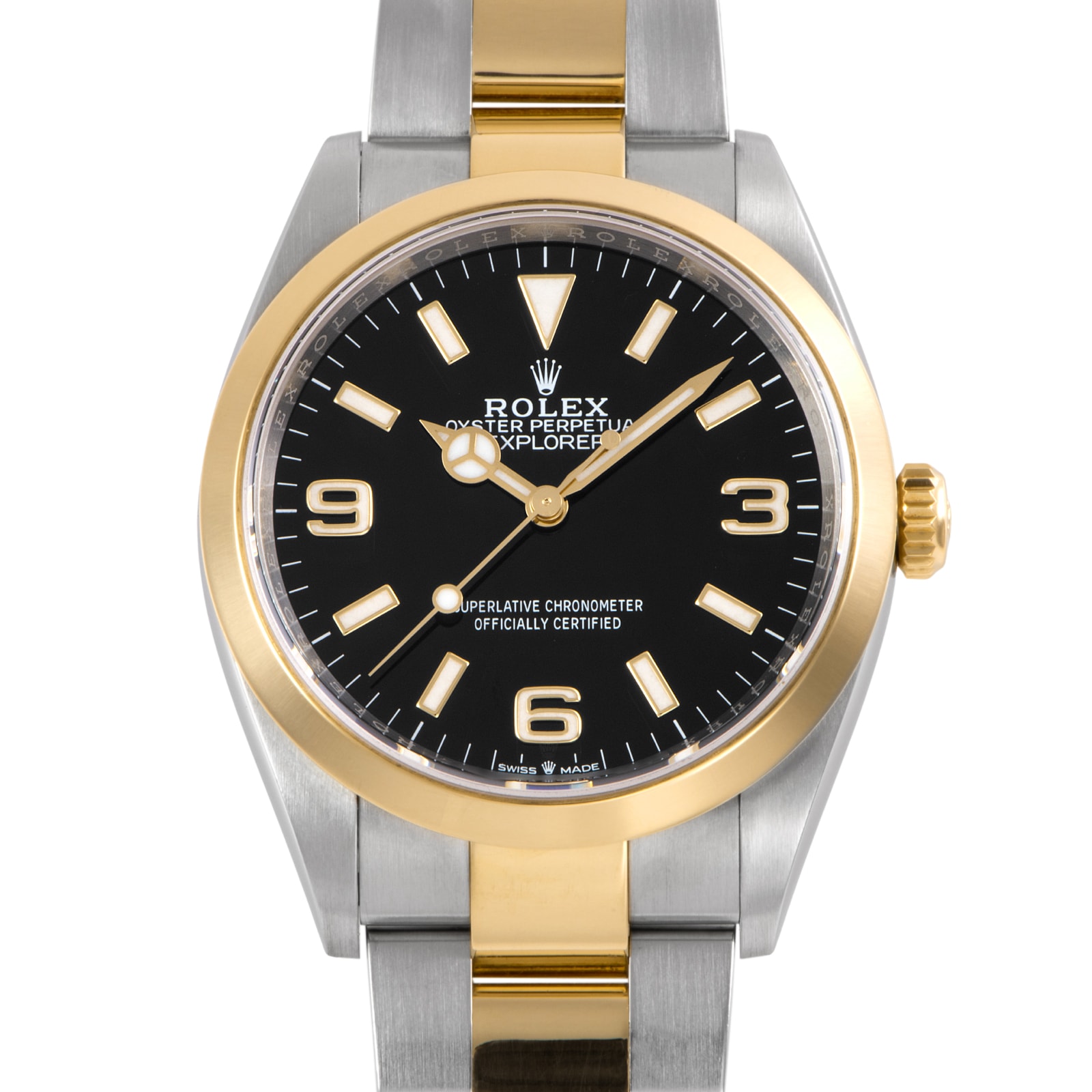 ROLEX ロレックス エクスプローラー1 124273 SS/YG【中古】