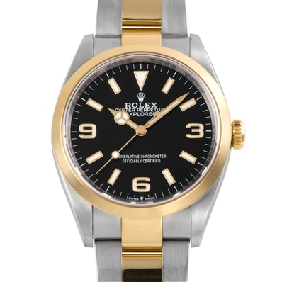 ROLEX ロレックス エクスプローラー1 124273 SS/YG【中古】