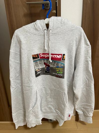 Supreme / Thrasher® Hooded Sweatshirt "Ash Grey"
