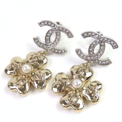 シャネル ピアス シルバー ゴールド レディース B24K