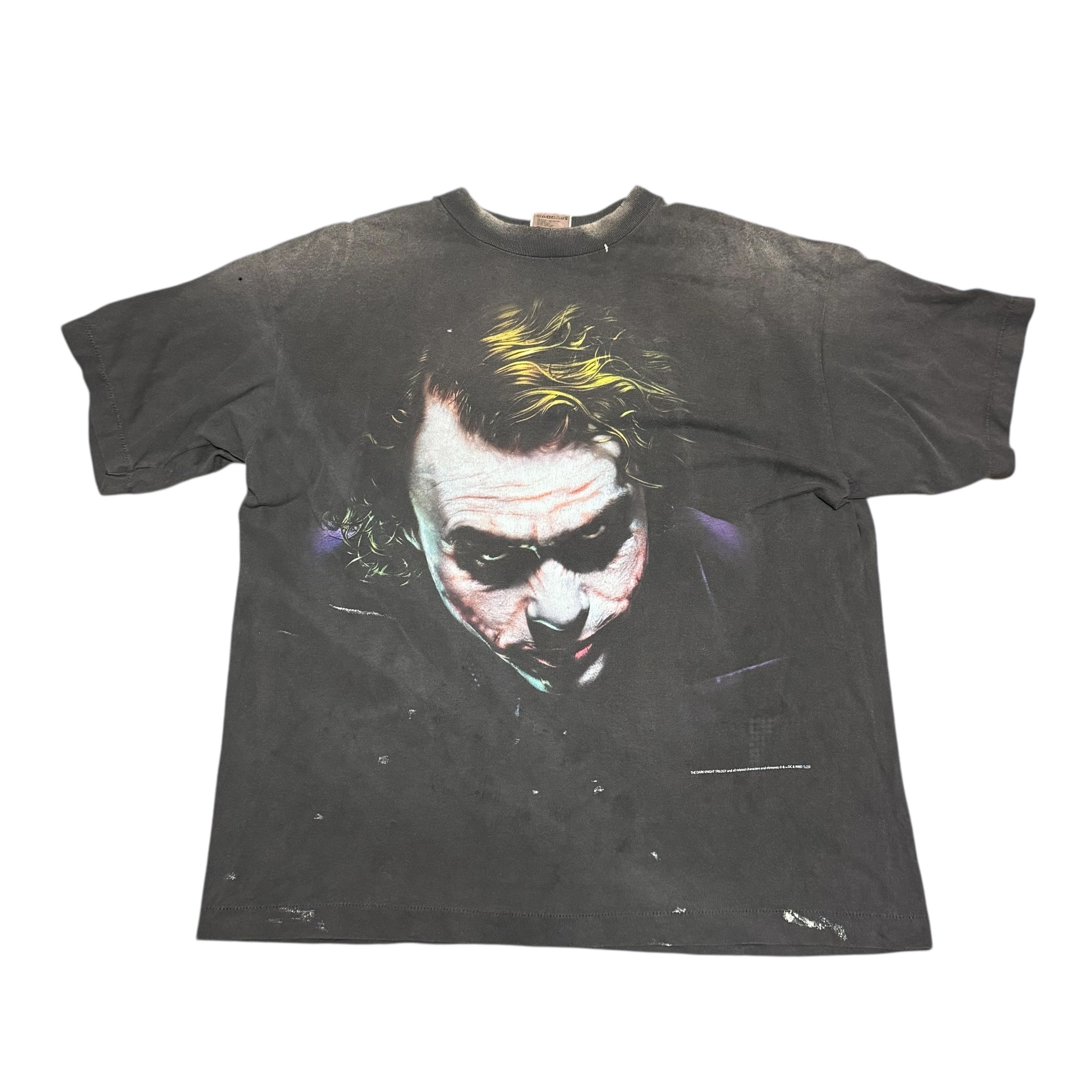 SAINT Mxxxxxx x Batman BTM_SS Tee_The Joker "Black" SM-HR8-0000-C53