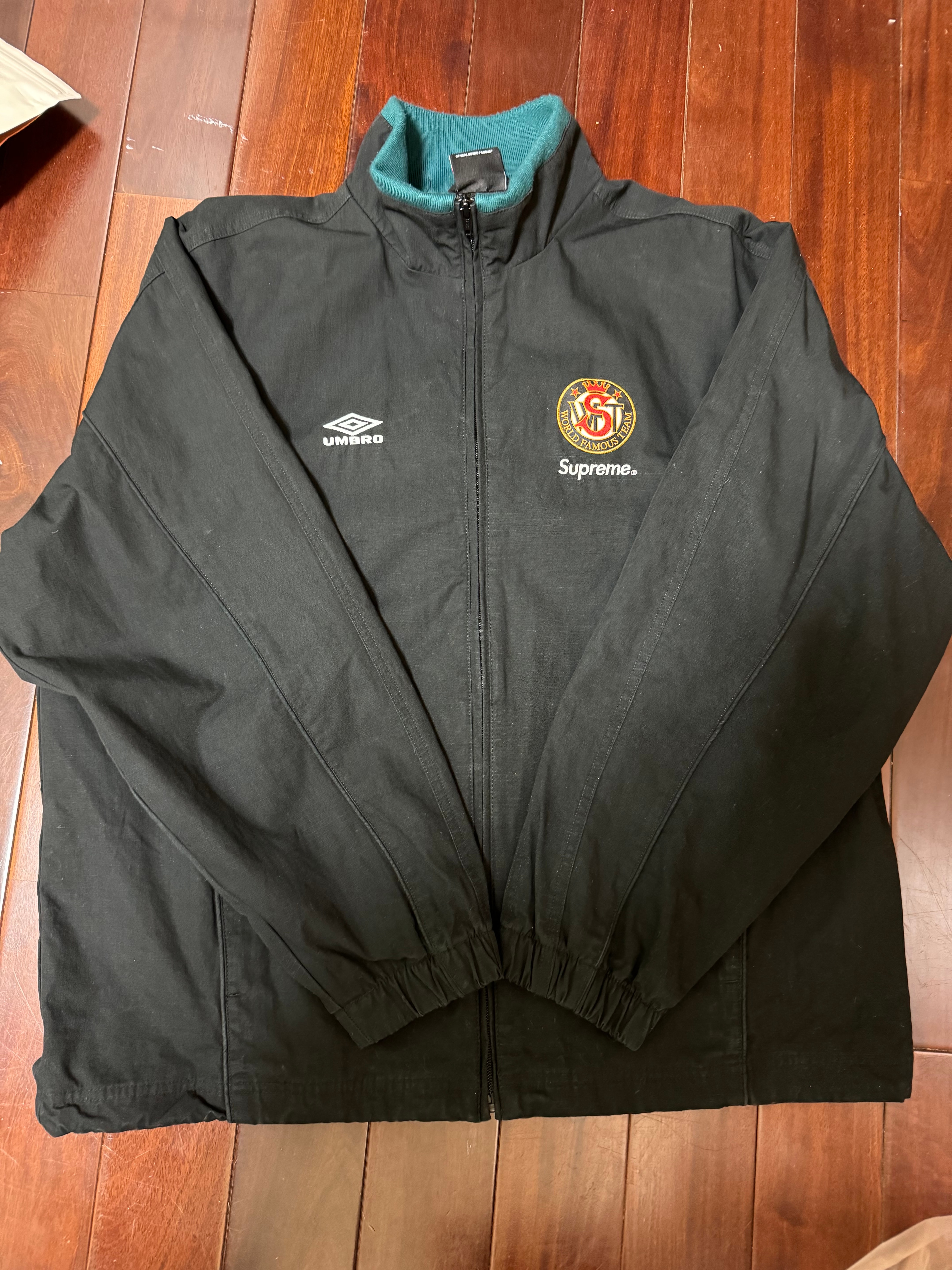 Supreme /Umbro Cotton Ripstop Track Jacket "Black"