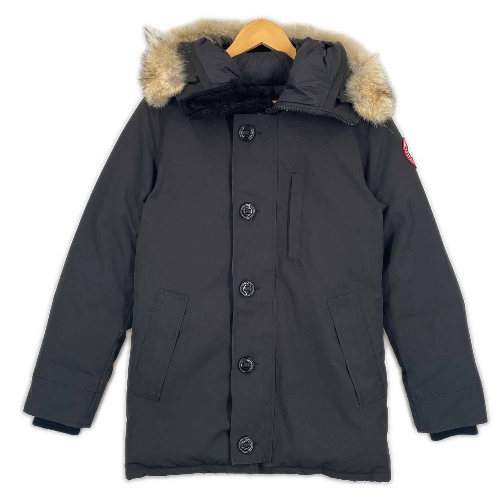 美品 CANADA GOOSE カナダグース ジャンバーダウン 3438JM 秋冬 AW ダウンジャケット ポリエステル ブラック メンズ S【古着】【中古】