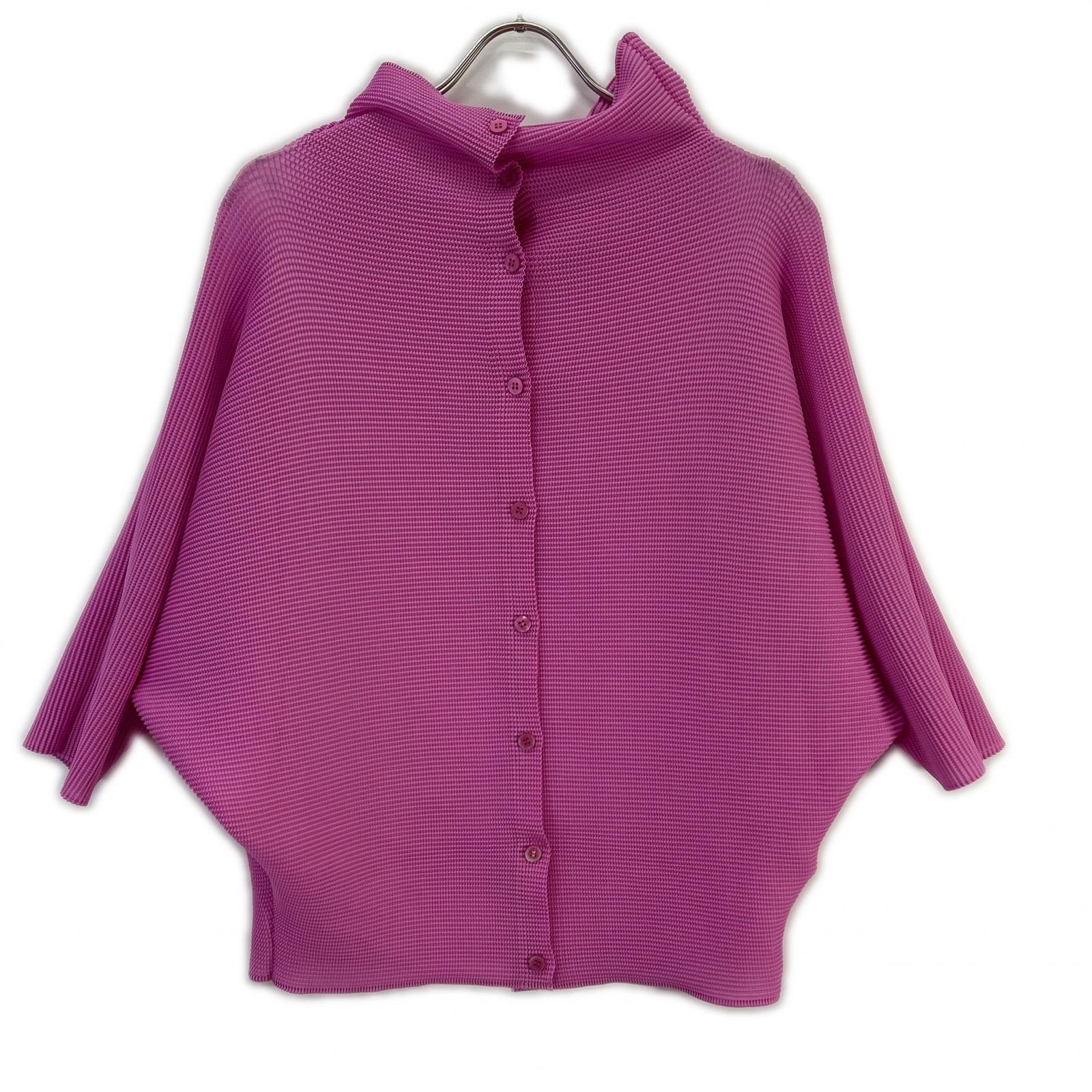 ミーイッセイミヤケ ピンク MI61FO513 DOLMAN STRETCH PLEATS 2 なし
