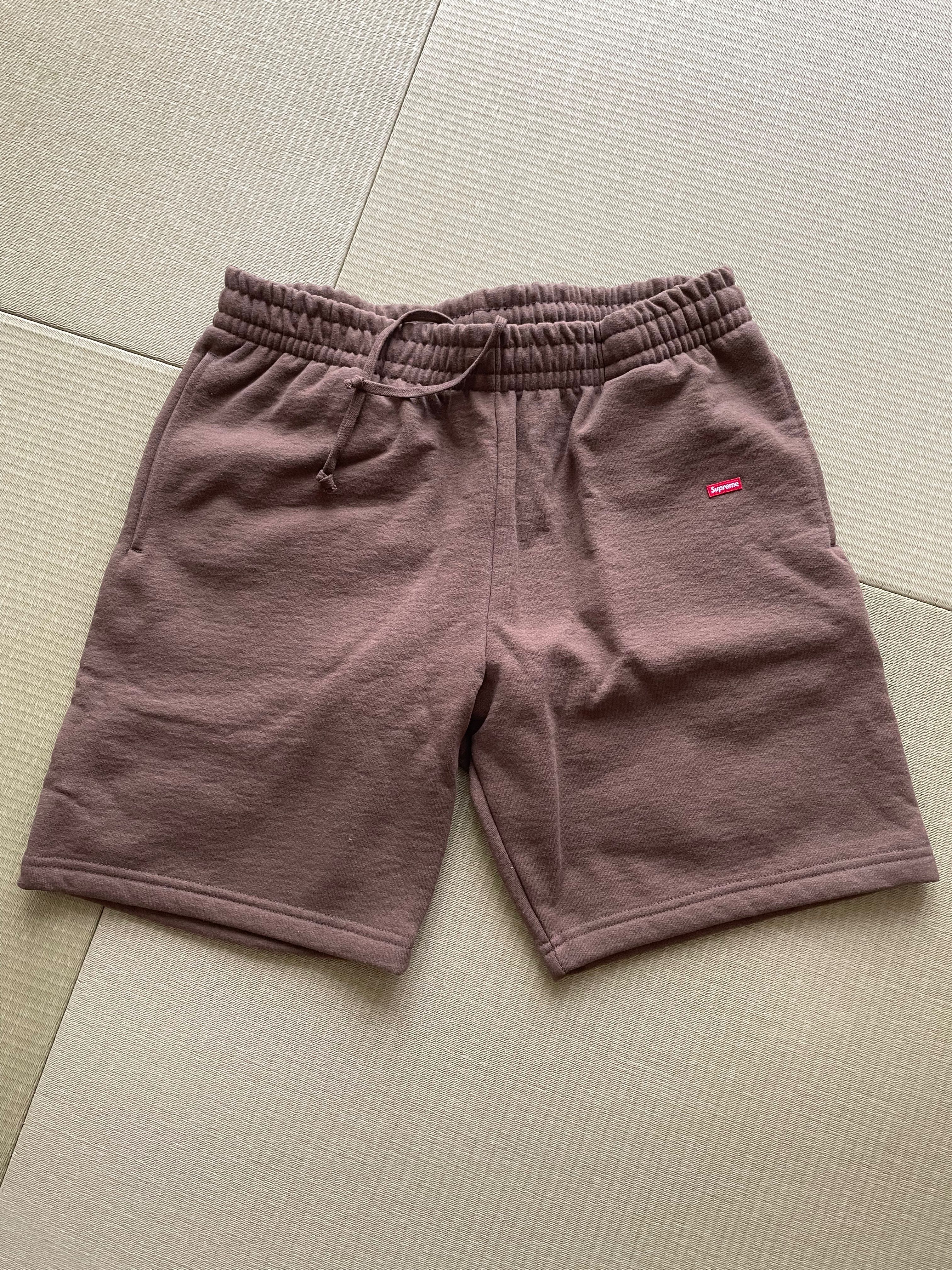 Supreme Small Box Sweatshort "Dark Brown"