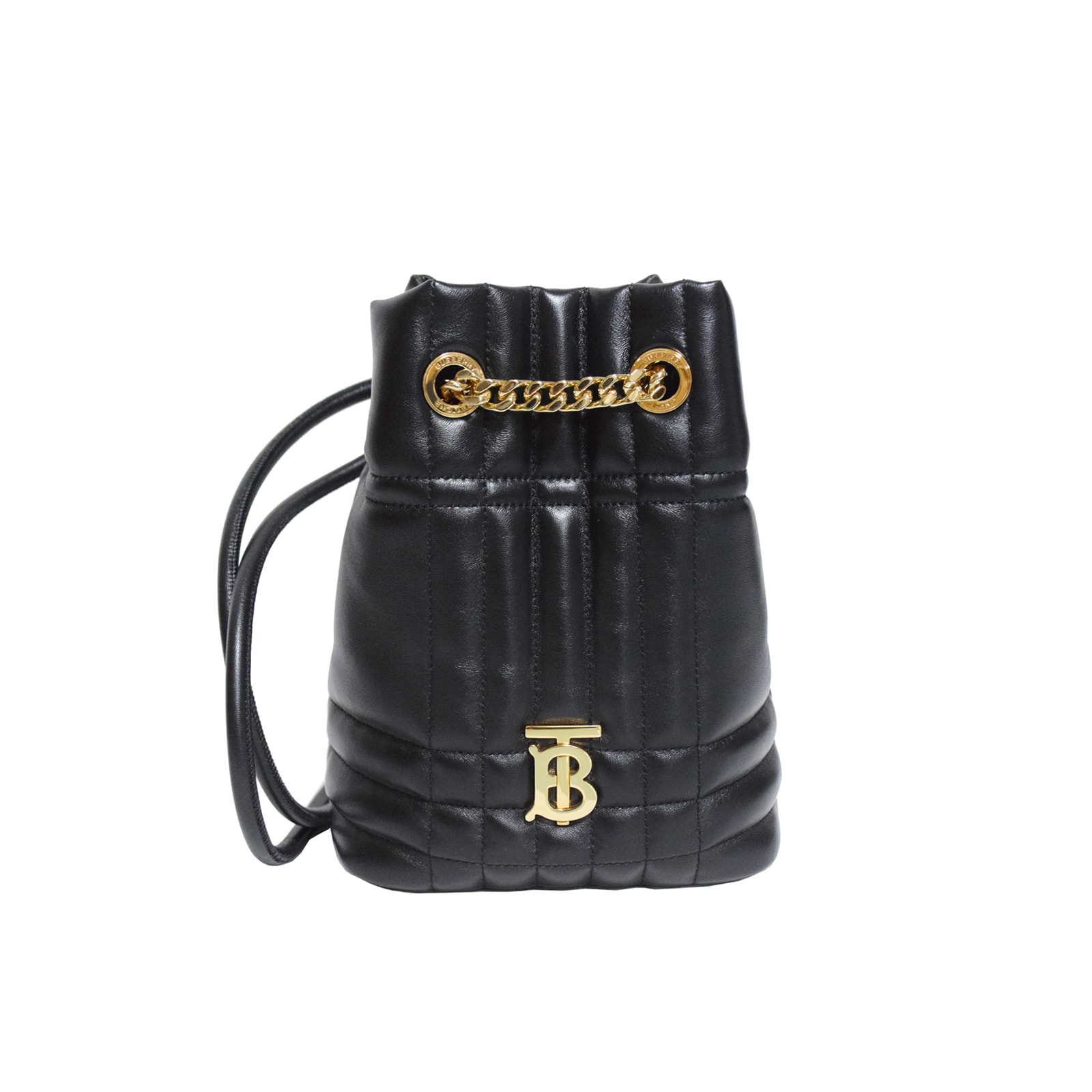 SALE Burberry バーバリー キルティング ローラ ミニ バックパック 80538151 ブラック レディース リュック・デイパック