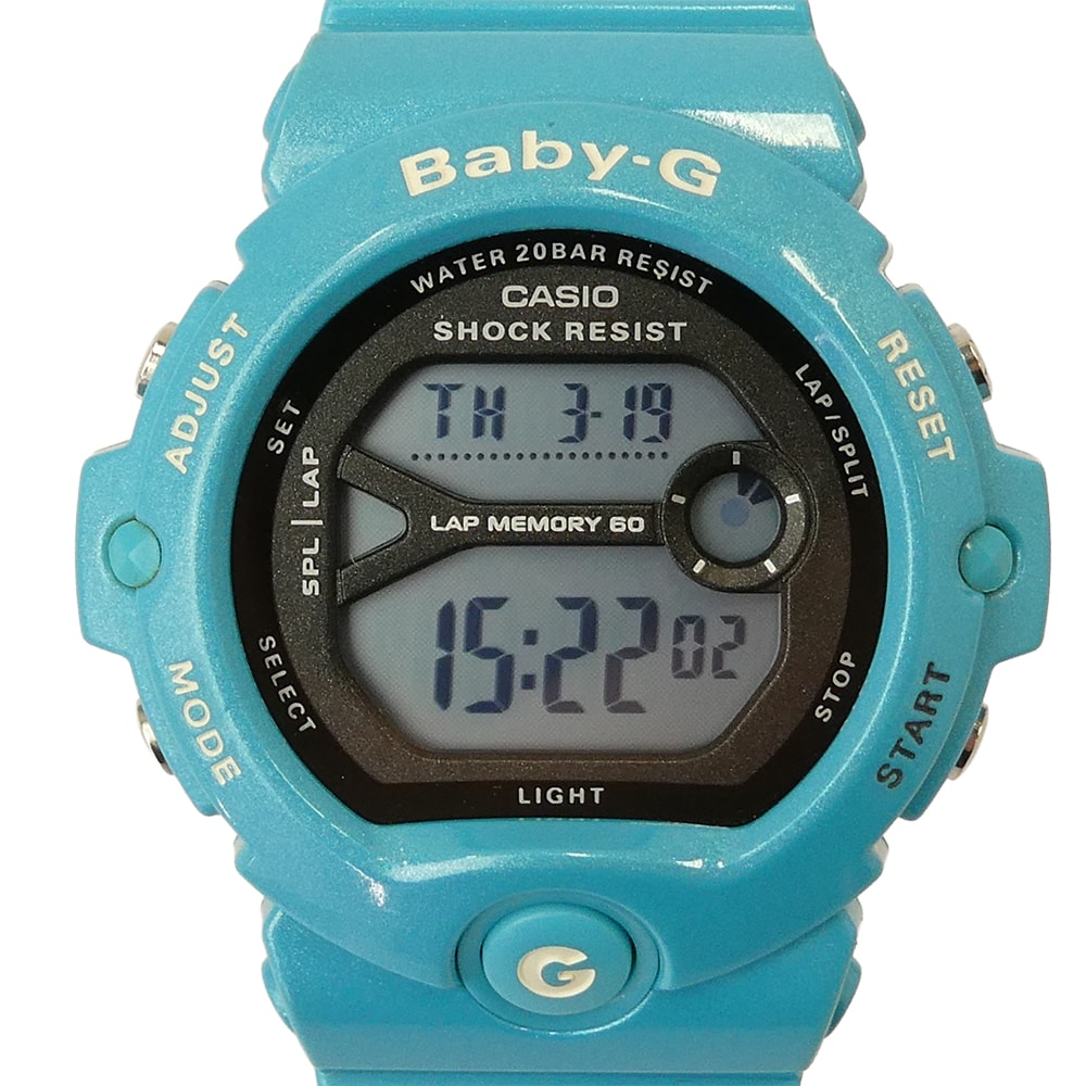 CASIO G-SHOCK カシオ ジーショック 時計 BG6903 baby-g ベイビージー ランナー モデル リストウォッチ 腕時計 ブルー系【中古】