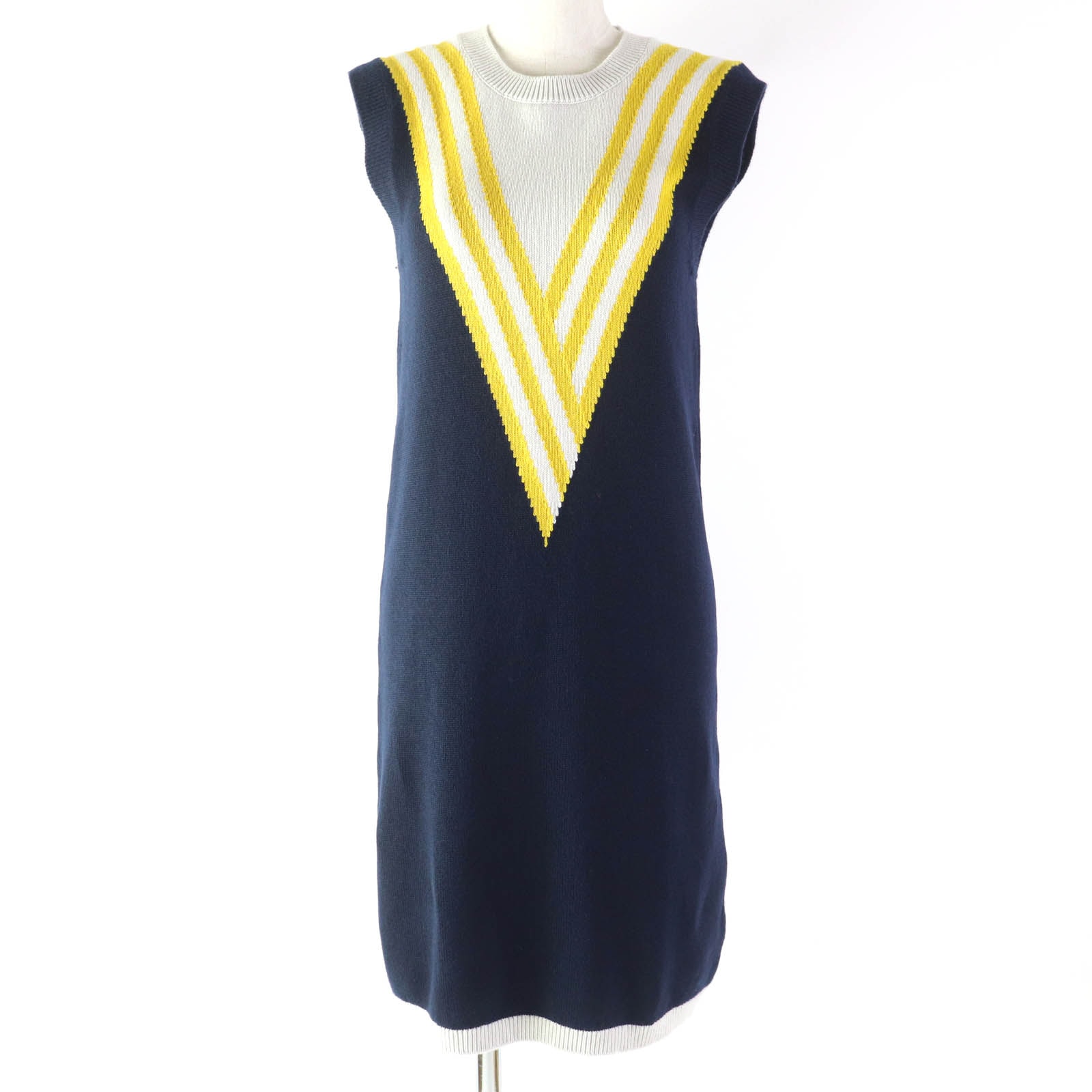 極美品 バリー ワンピース Knit Dress マルチカラー レディース XS