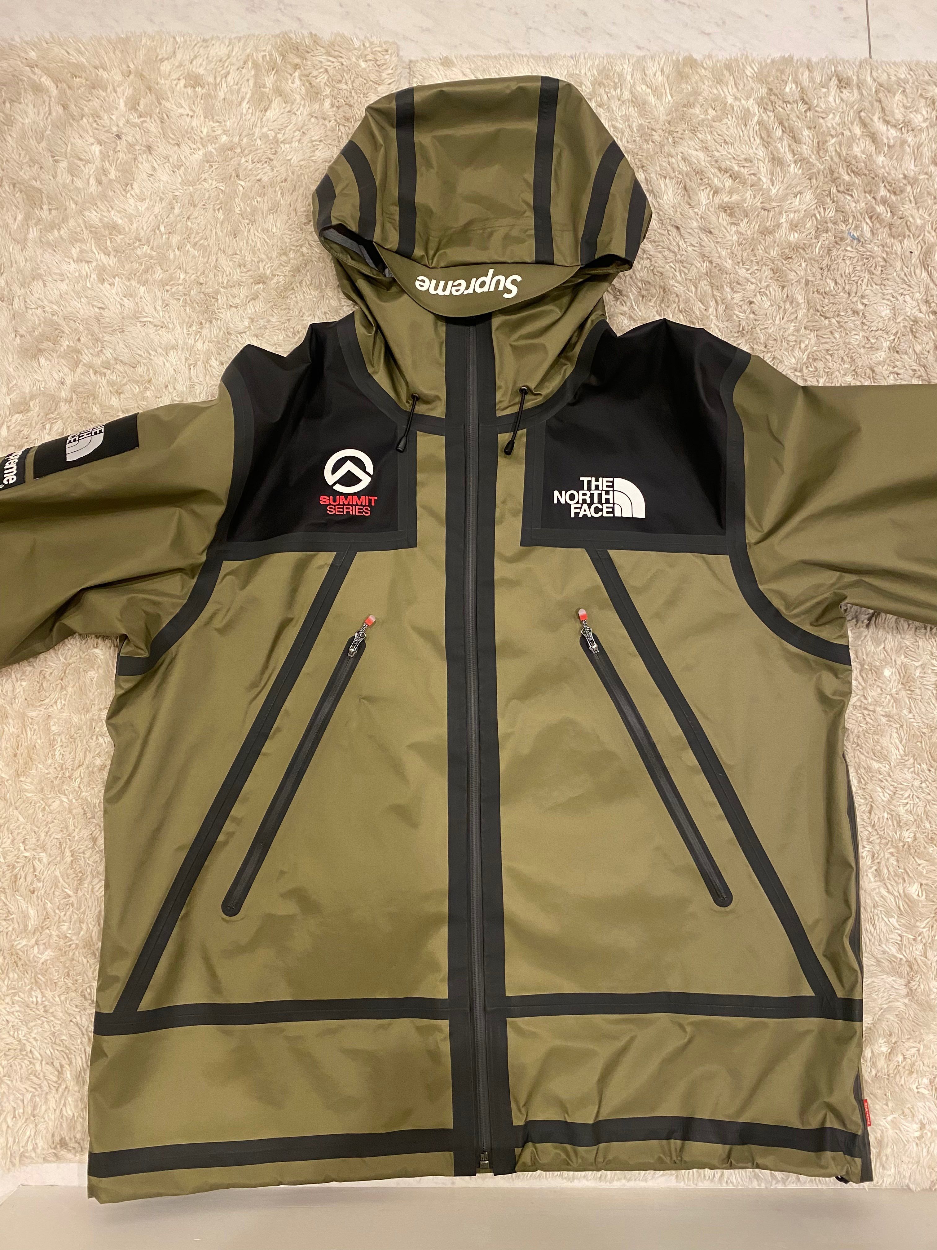 Supreme x The North Face Summit Series Outer Tape Seam Shell Jacket "Olive"