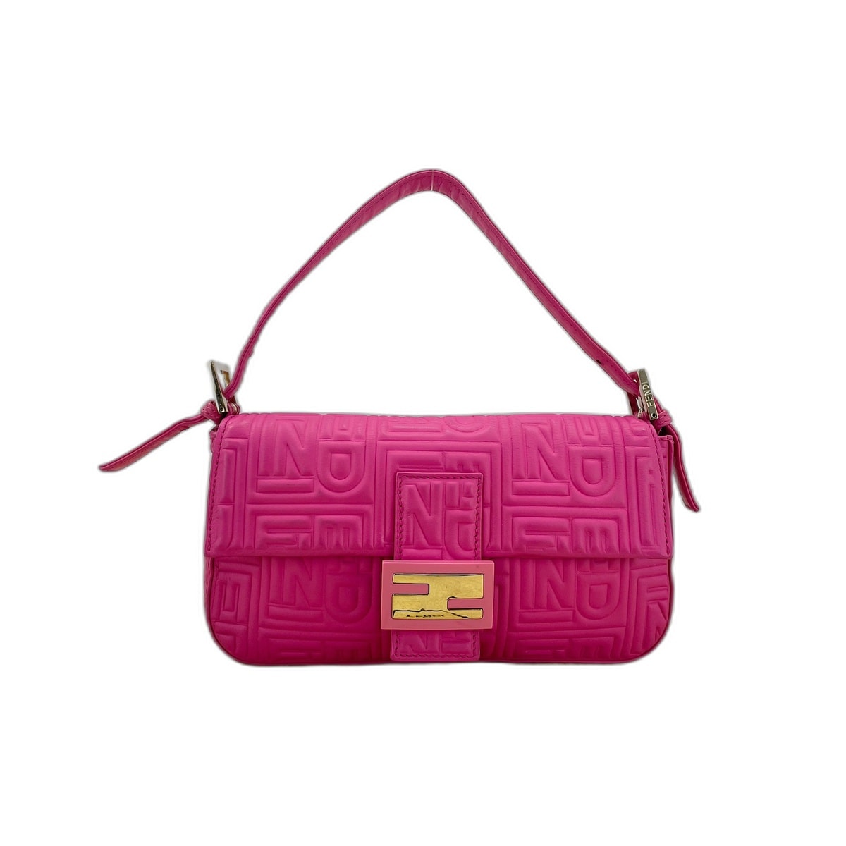 フェンディ FENDI バケット ハンドバッグ レザー【中古】