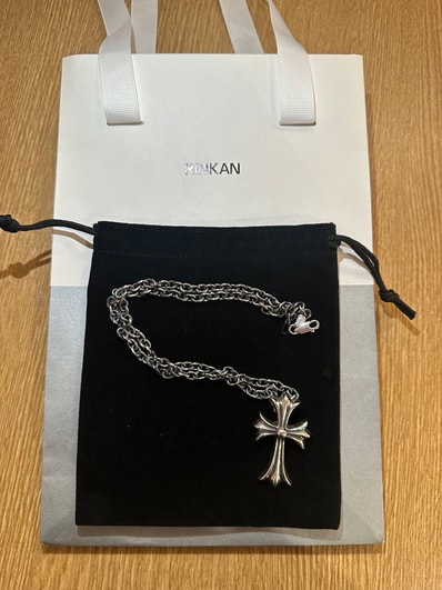 【超美品】クロムハーツ ネックレストップ シルバー925