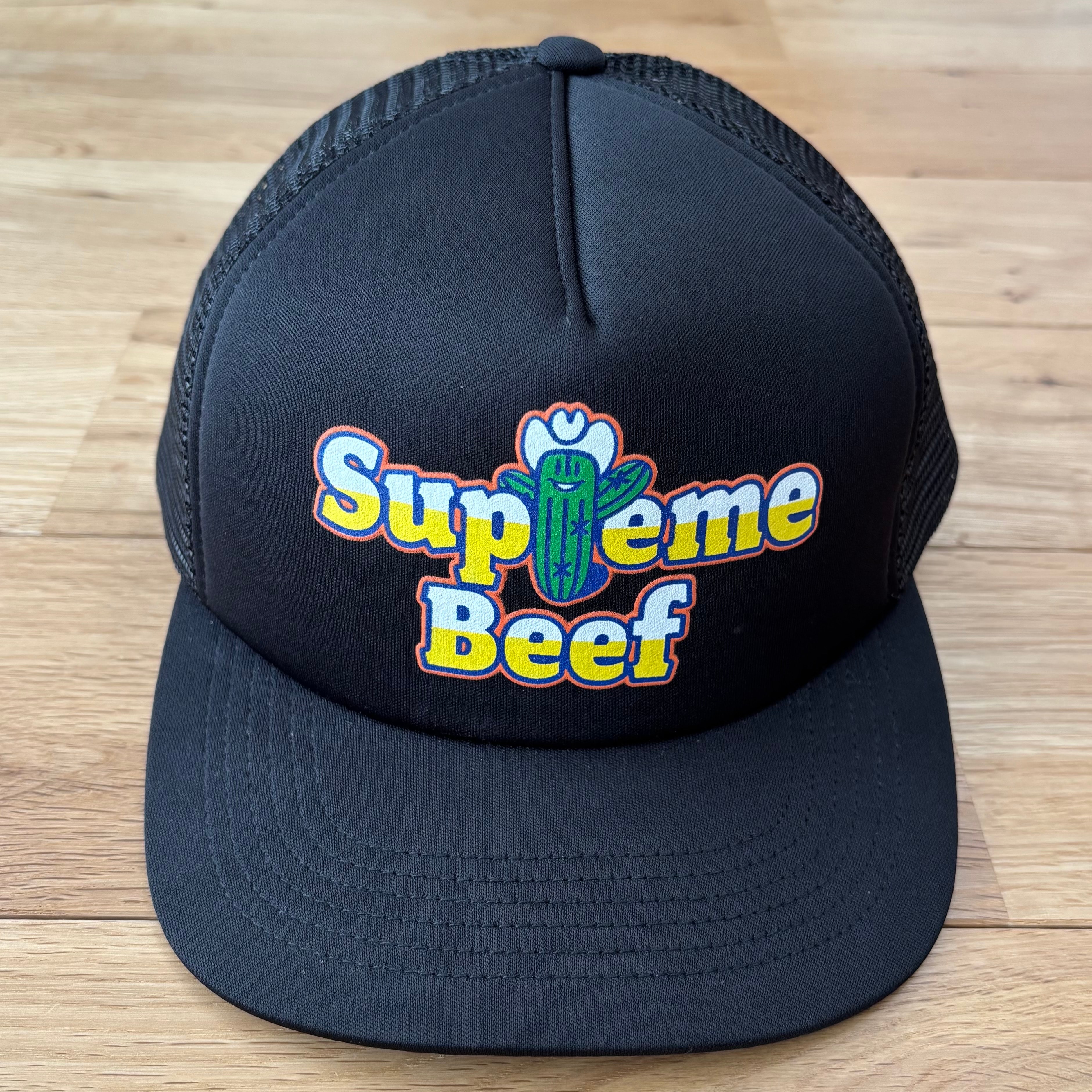 Supreme Beef Mesh Back 5-Panel "Black"