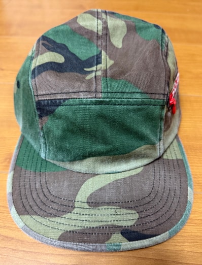 Supreme Side Zip Camp Cap "Woodland Camo"