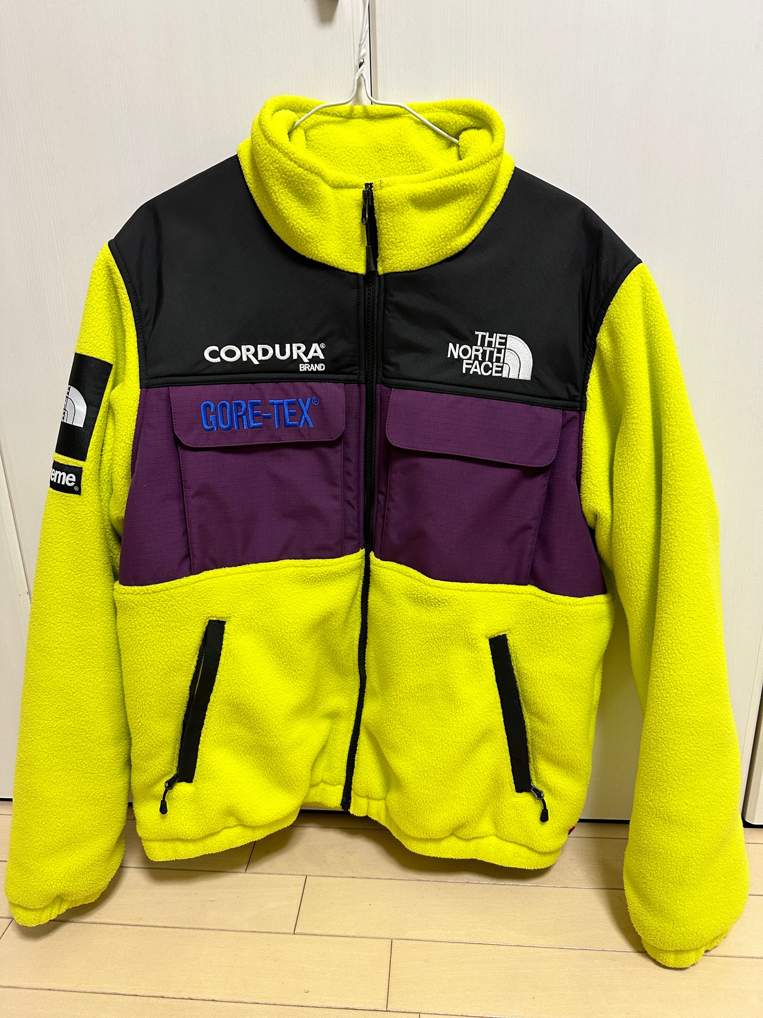 Supreme x The North Face Expedition Fleece Jacket "Yellow"