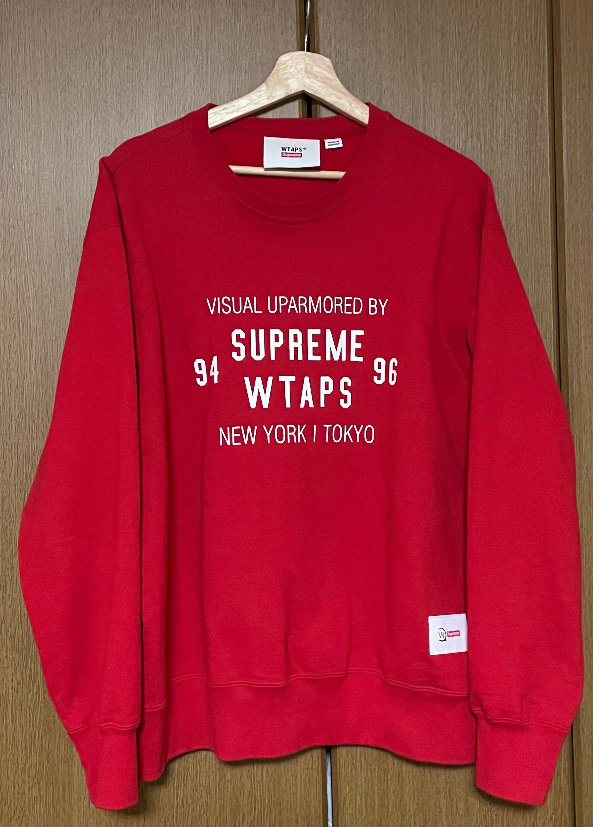 Supreme / WTAPS Crewneck "Red"