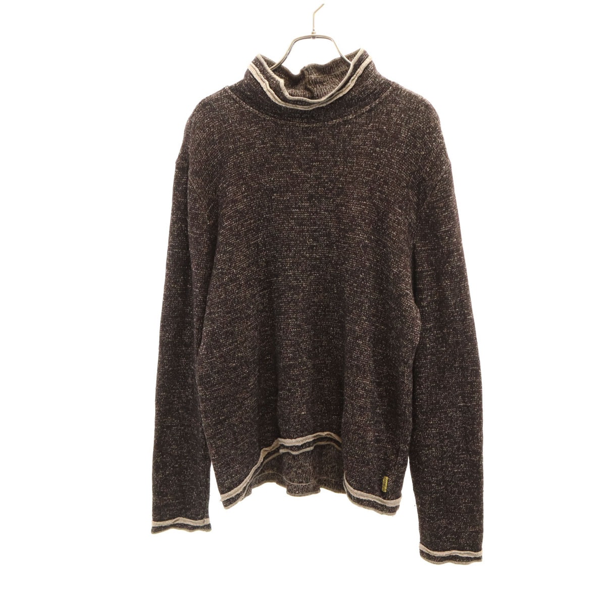ARMANI JEANS アルマーニジーンズ イタリア製 長袖 セーター L ブラウン ニット