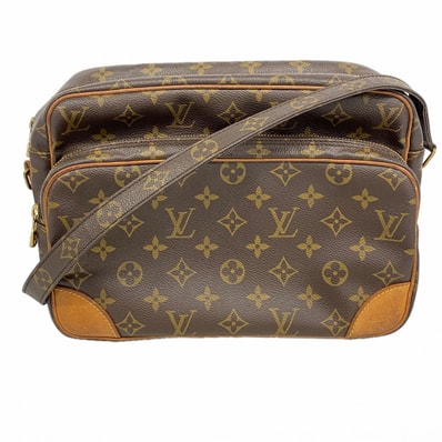 【6dd5178】ルイヴィトン ショルダーバッグ モノグラム ナイル M45244 ブラウン【中古】レディース