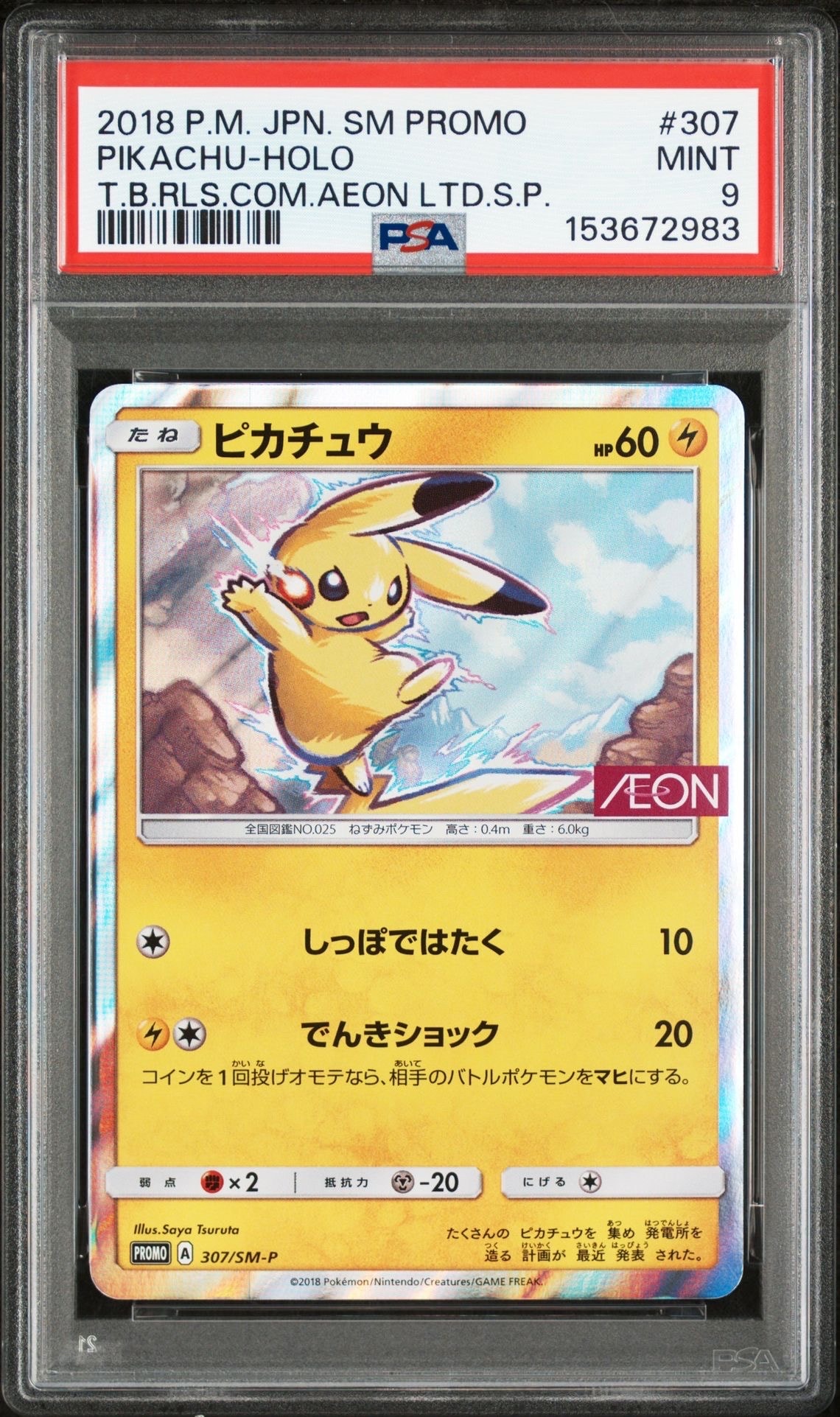 ピカチュウ: プロモ [SM-P 307](プロモーションカード「SM-P」)