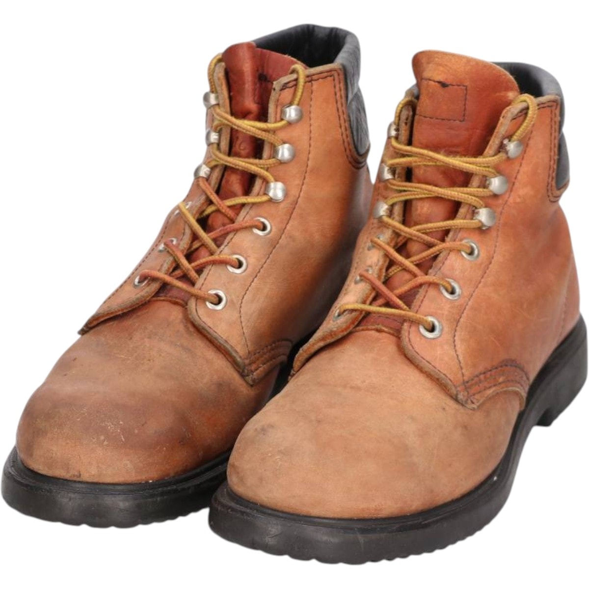 古着 80~90年代 レッドウィング RED WING SuperSole スチールトゥ ワークブーツ USA製 10B メンズ26.5cm相当 ヴィンテージ/saa017140