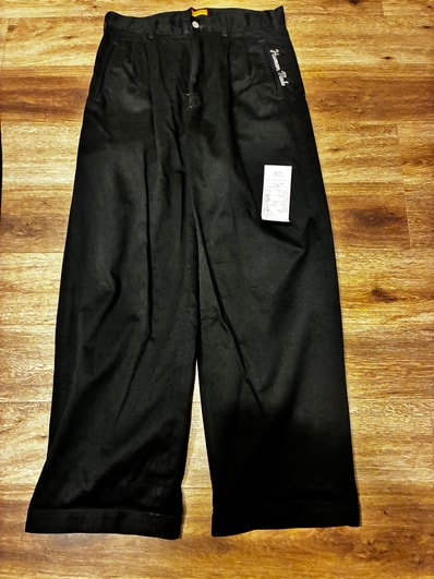 HUMAN MADE Wide Chino Pants "Black"