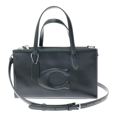 ▼▼COACH コーチ レディース 2WAYバッグ ニーナ リファインド カーフ レザー スモール トート アウトレット CR097 ブラック