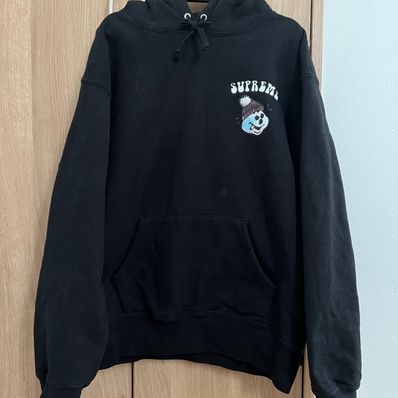 Supreme Snowman Hooded Sweatshirt "Black"