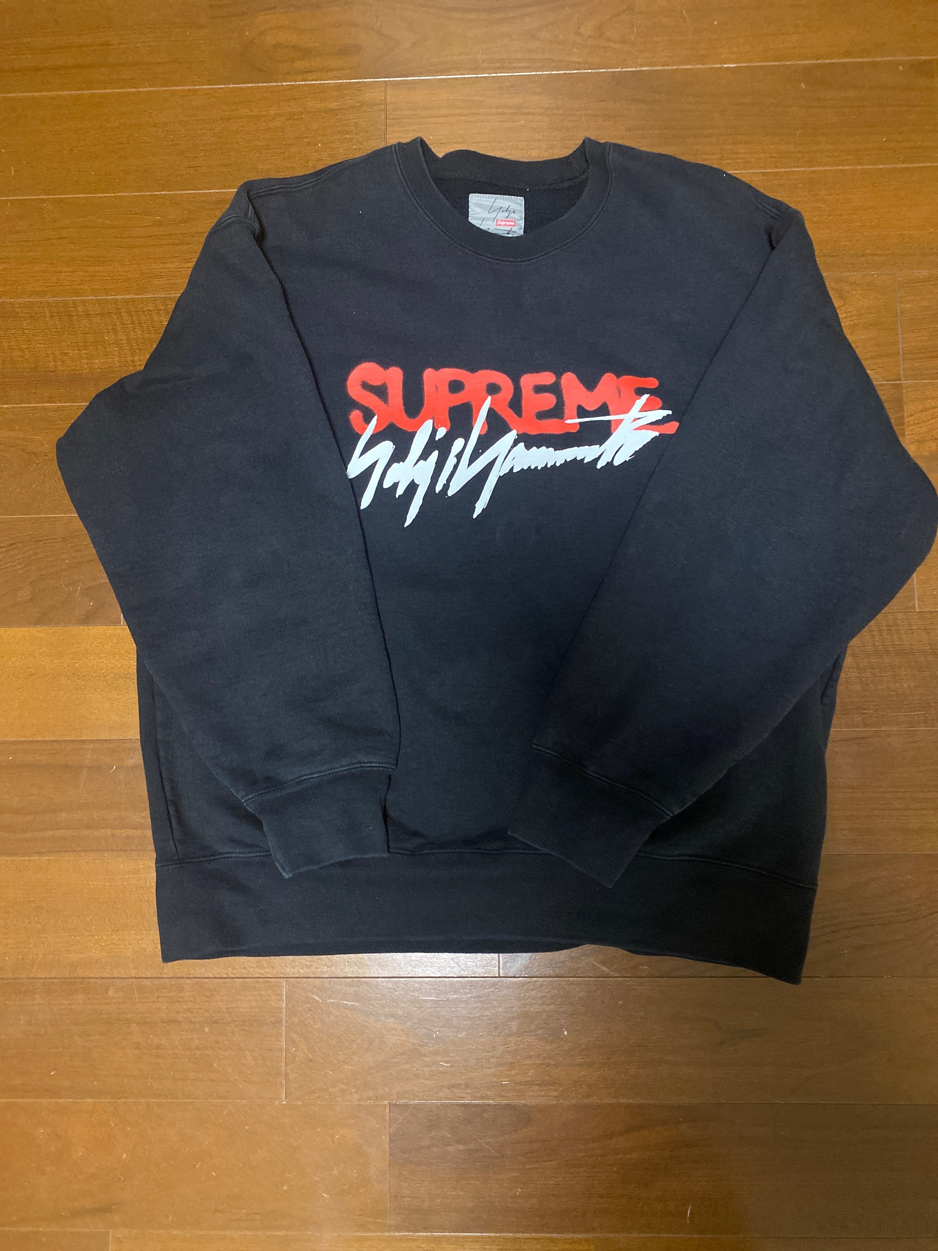 Supreme x Yohji Yamamoto Crewneck "Black"