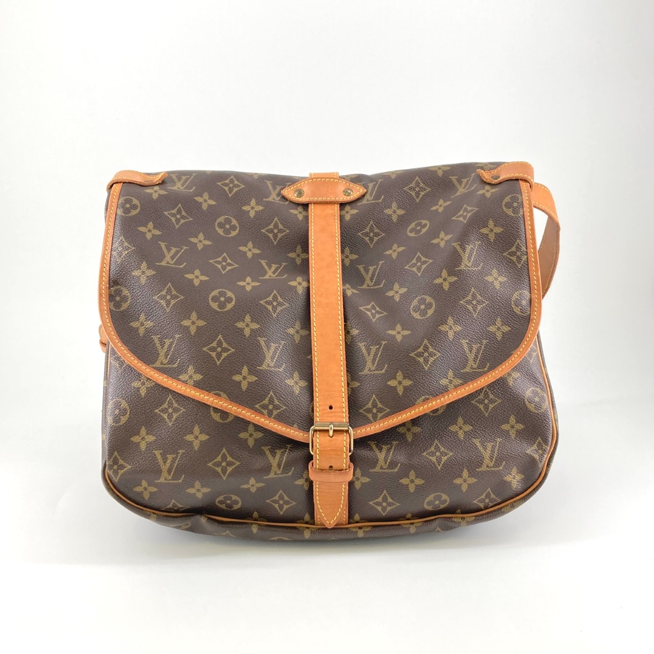 LOUIS VUITTON(ルイ・ヴィトン) ソミュール35 M42254 ショルダーバッグ ブラウン