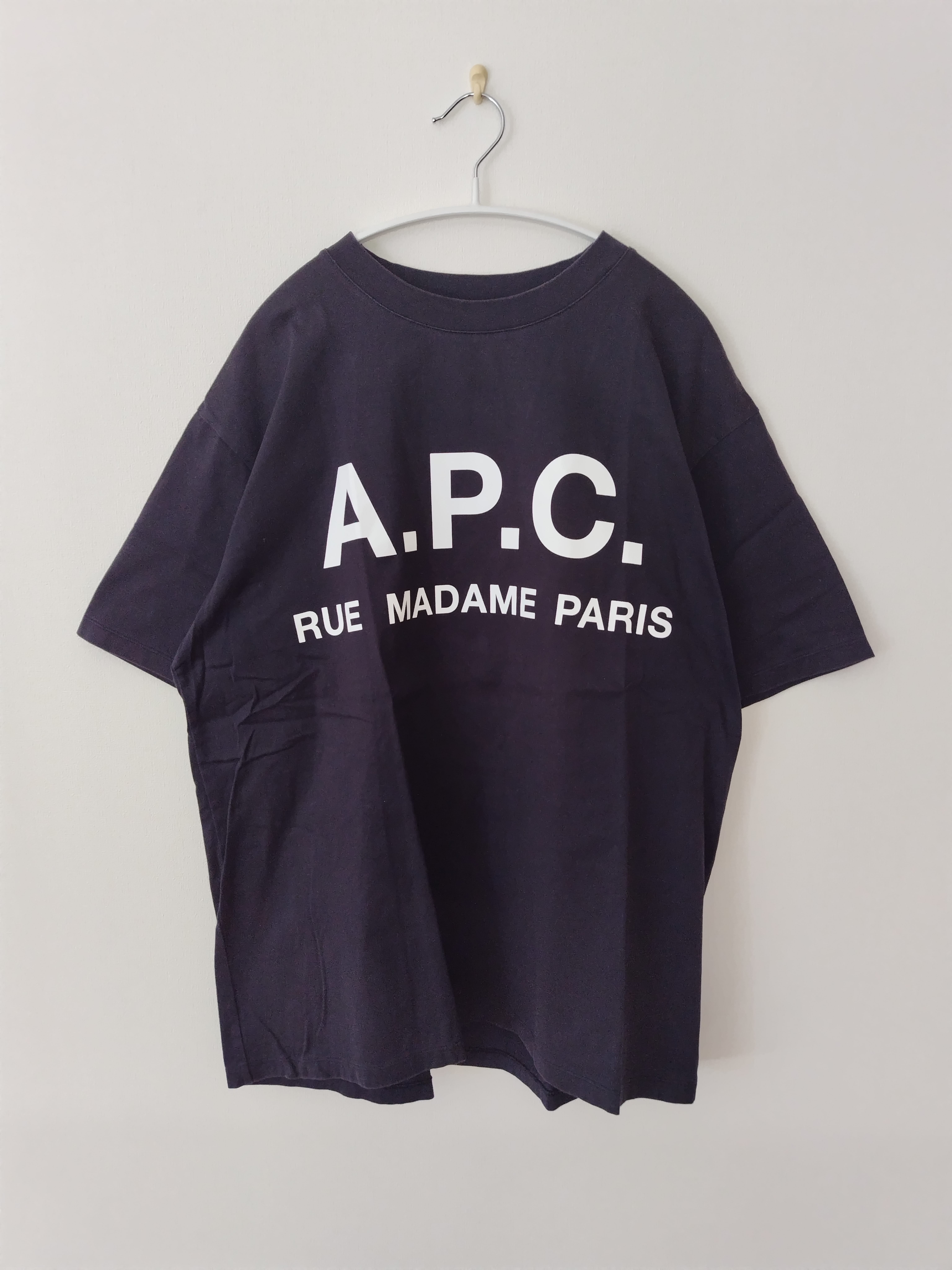 EDIFICE別注 A.P.C. オーバーサイズ Tシャツ アーペーセー