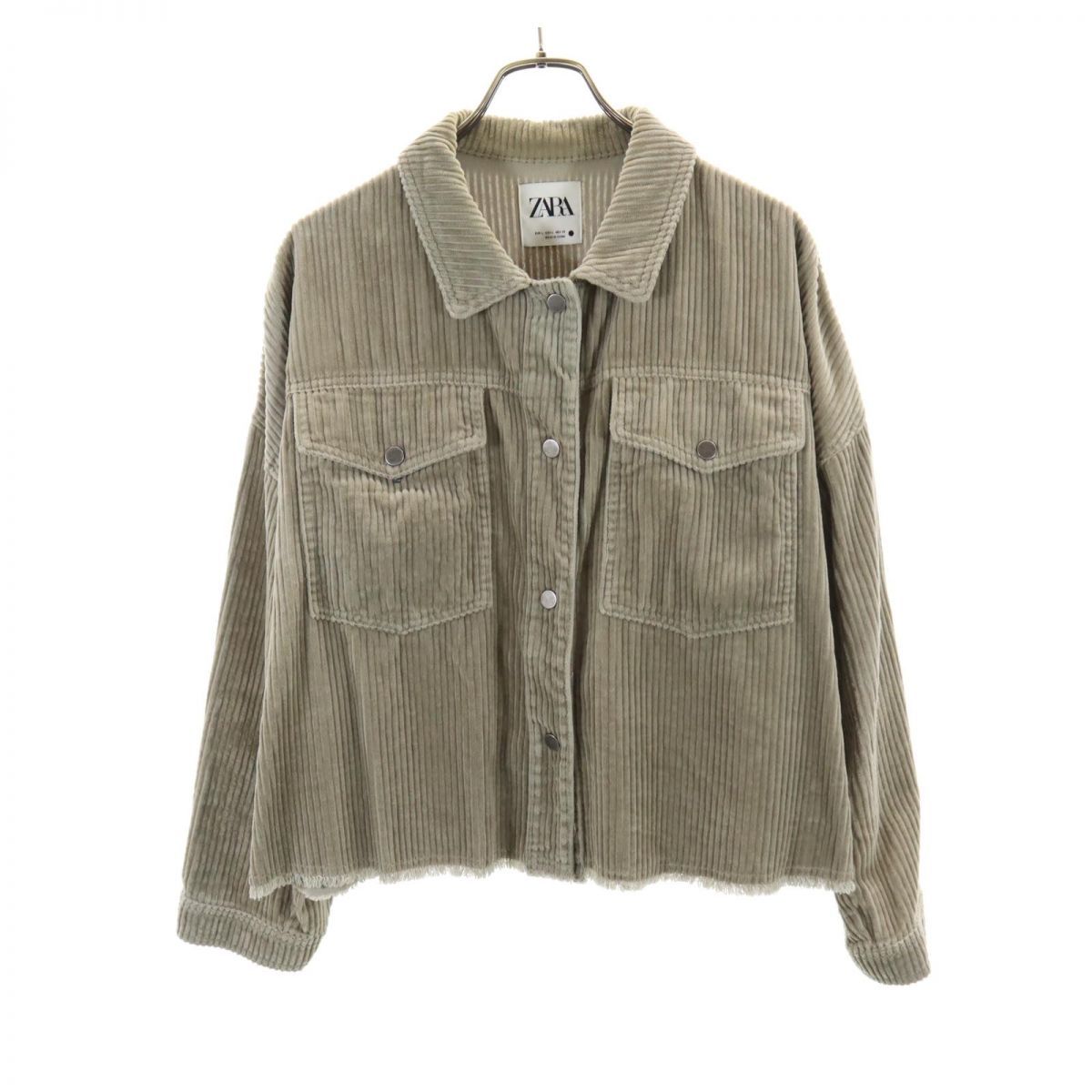 ZARA ザラ 長袖 コーデュロイシャツ