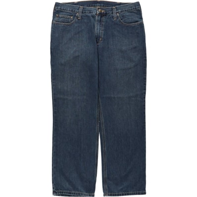 古着 カーハート Carhartt テーパードデニムパンツ メンズw37相当/eaa667669