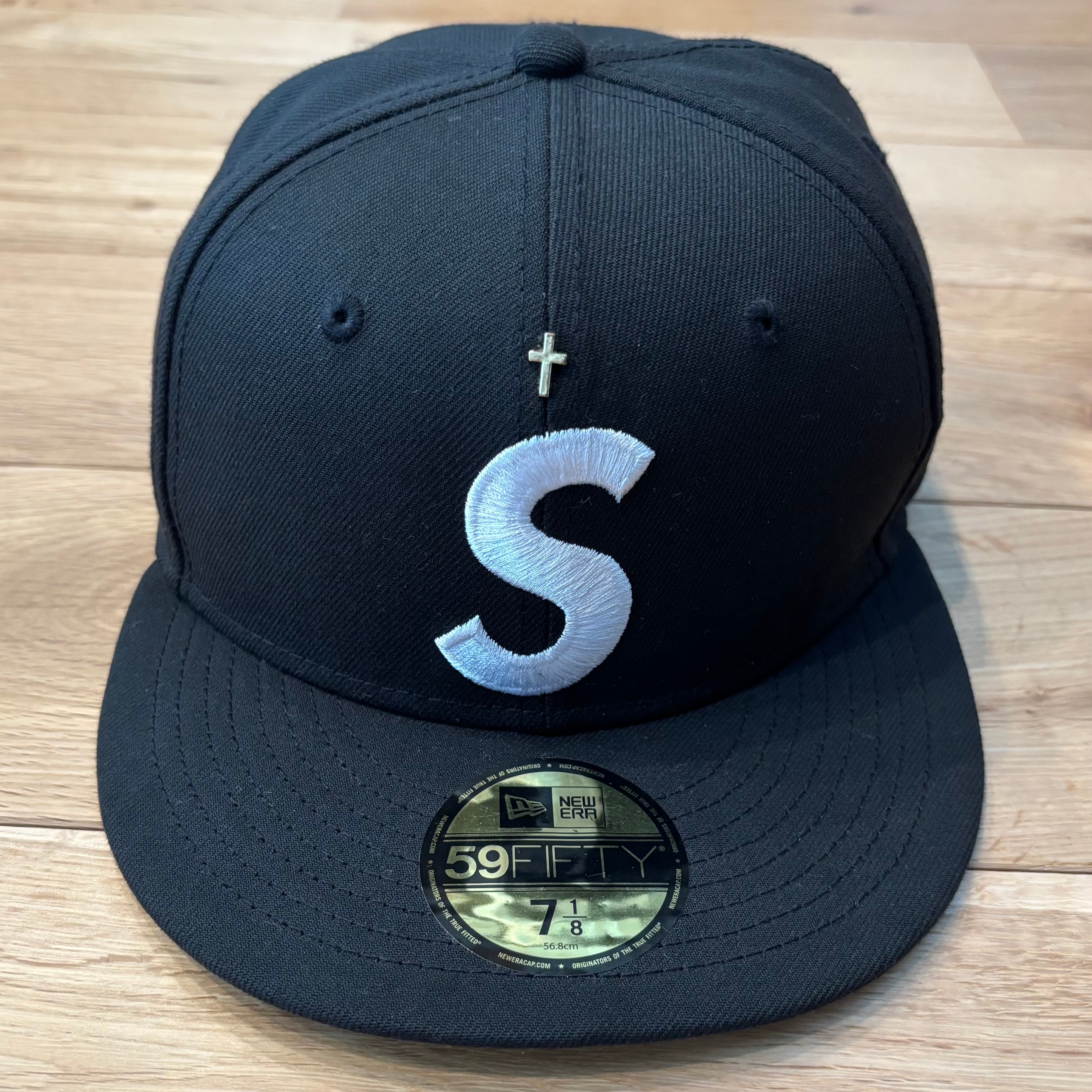 Supreme Gold Cross S Logo New Era 