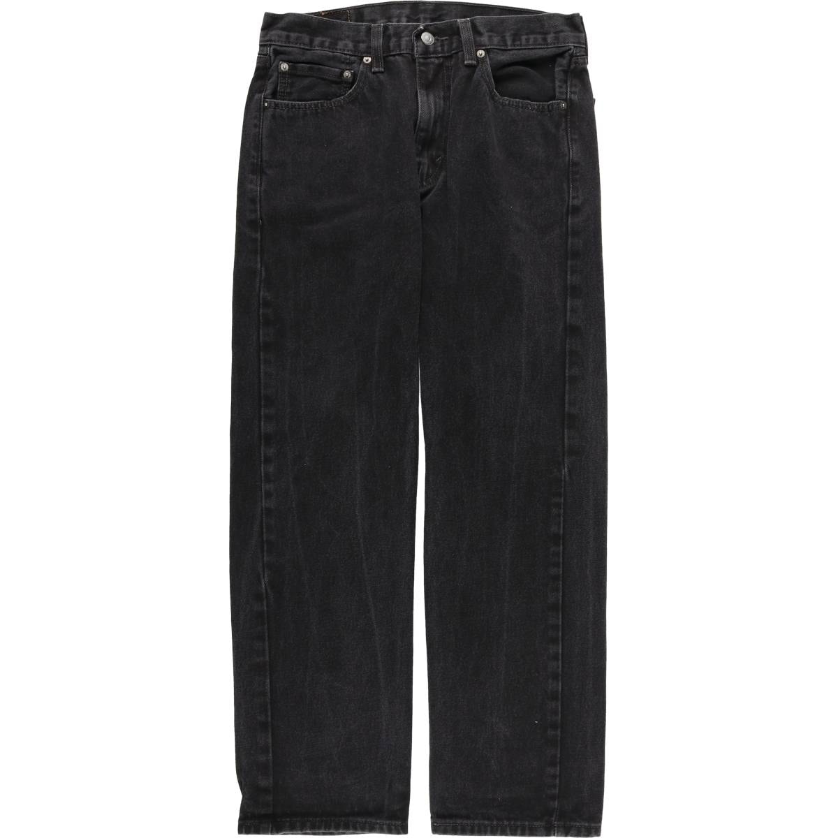 古着 リーバイス Levi's 505 ブラックデニム テーパードデニムパンツ メンズw32相当/eaa610992