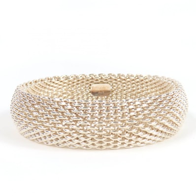 極美品 ティファニー
ブレスレット サマセット バングル シルバー レディース