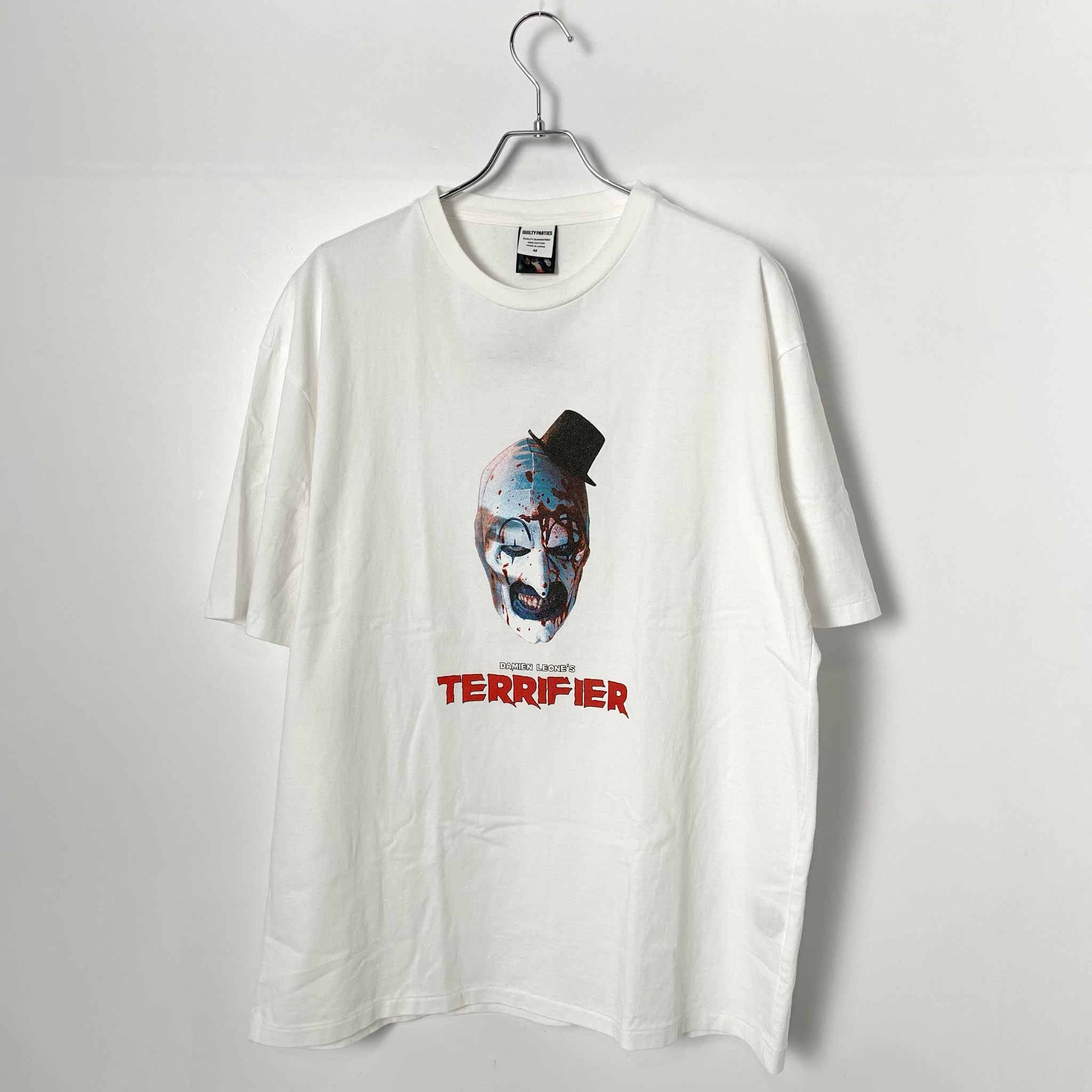 WACKO MARIA x Terrifier Washed Heavy Weight T-Shirt "White"